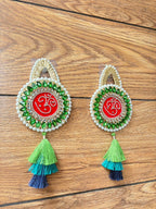 Om Door Hanging Latkan  (Set of 2)