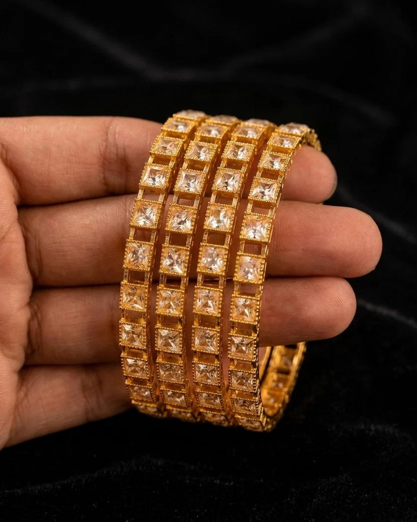 Shweta Bangles (Set of 4)