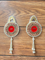 Shubh Labh Hanging Latkan (Set of 2)