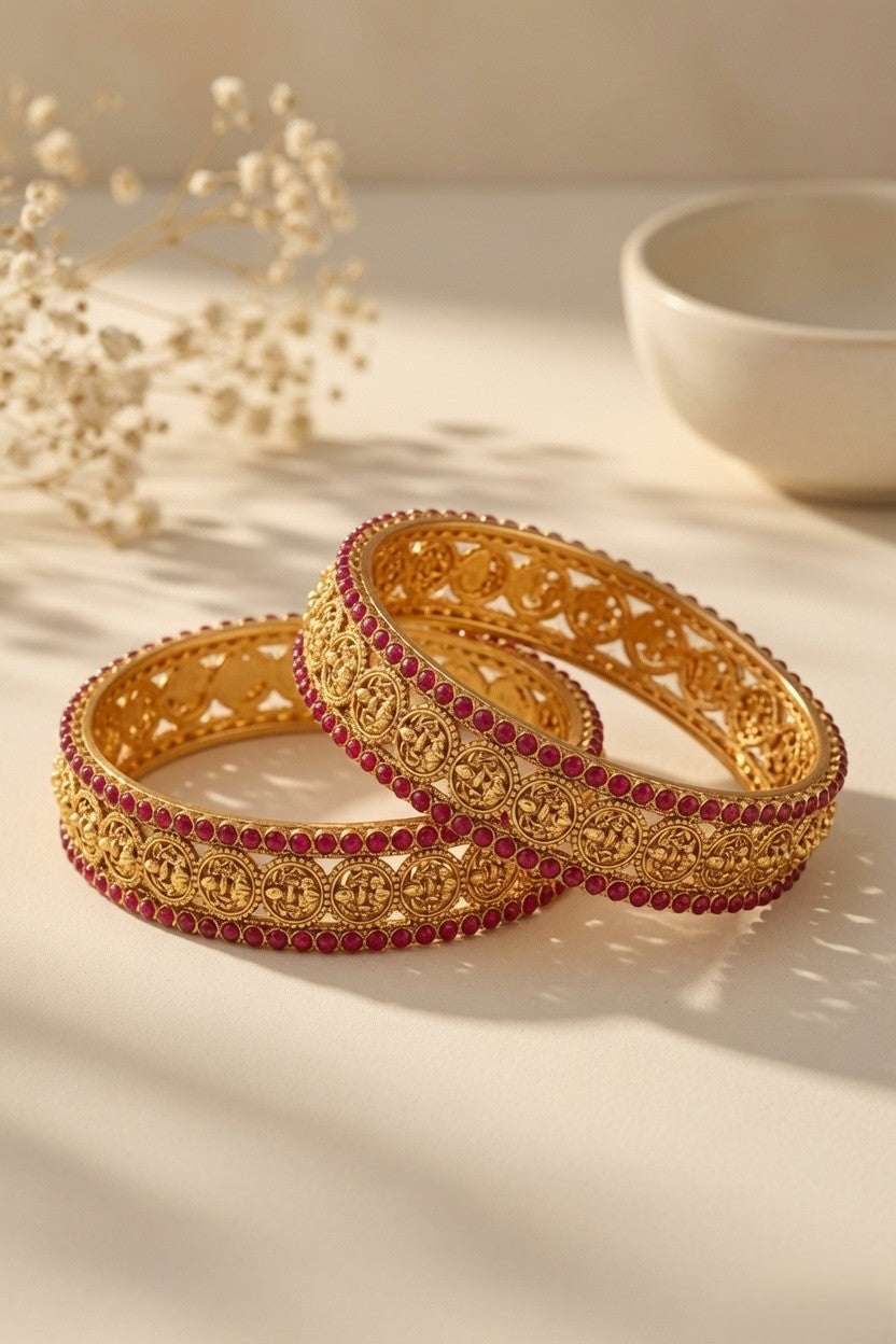 Rupashilpa Bangles (Set of 2)