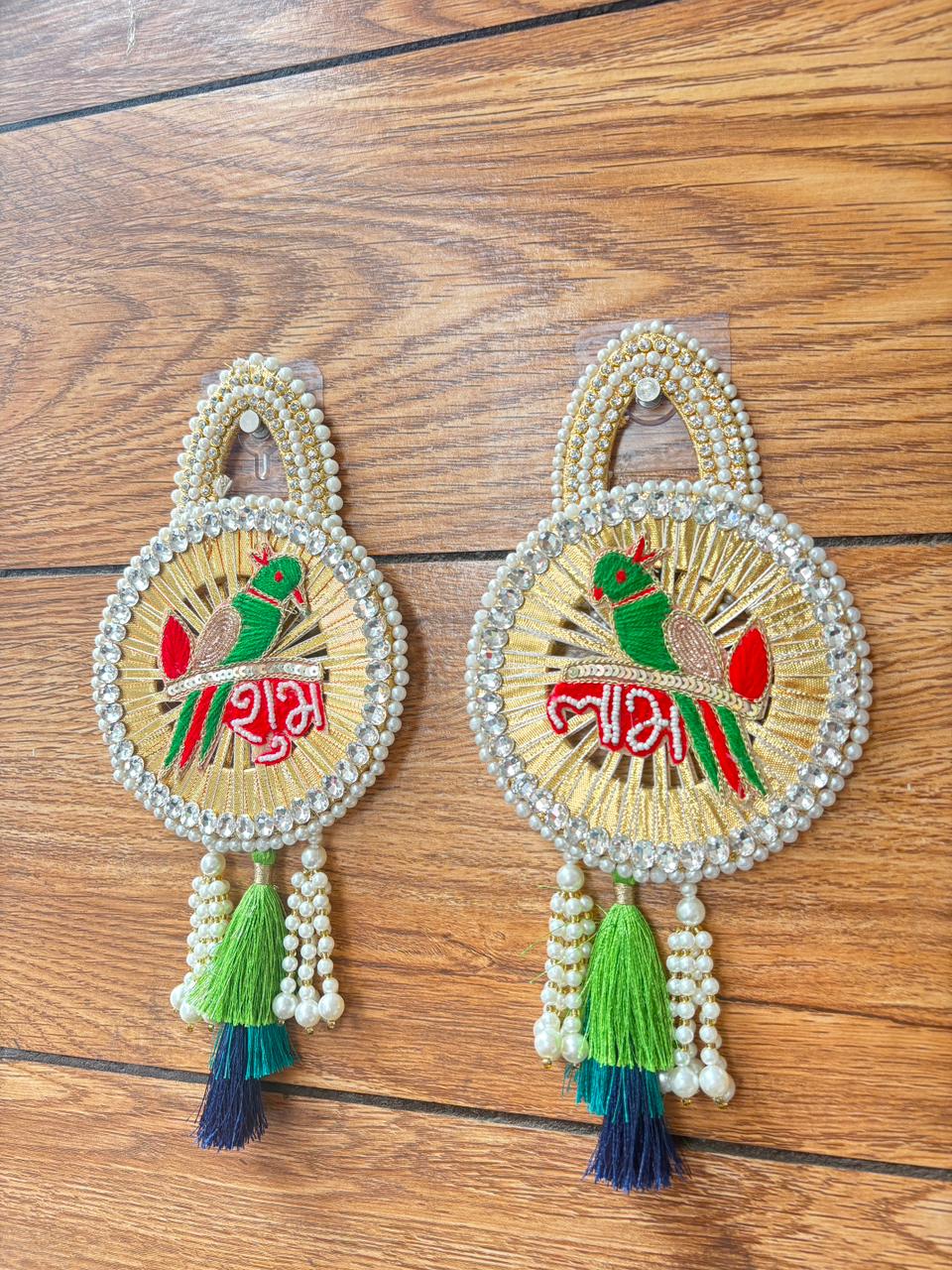Subh Labh Door Hanging Latkan (Set of 2)