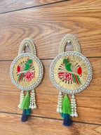 Subh Labh Door Hanging Latkan (Set of 2)