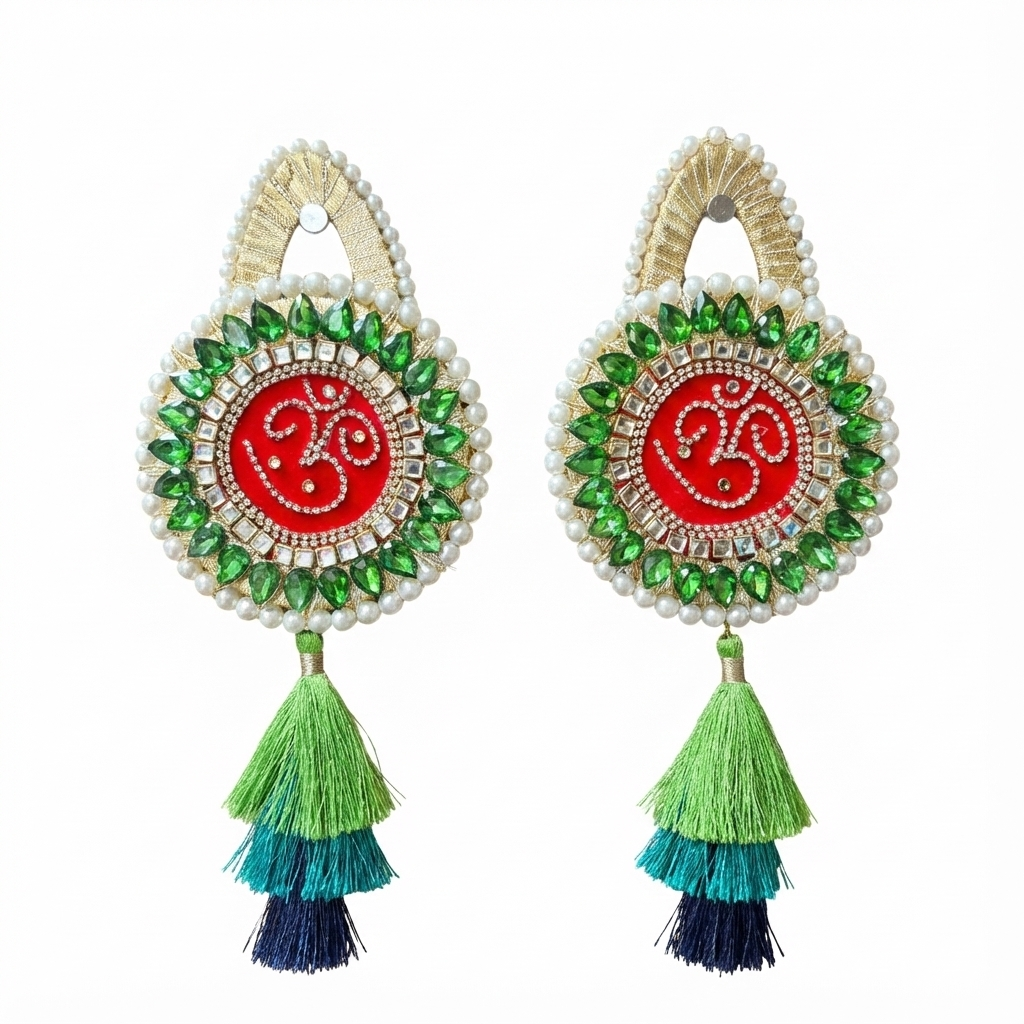 Om Door Hanging Latkan  (Set of 2)