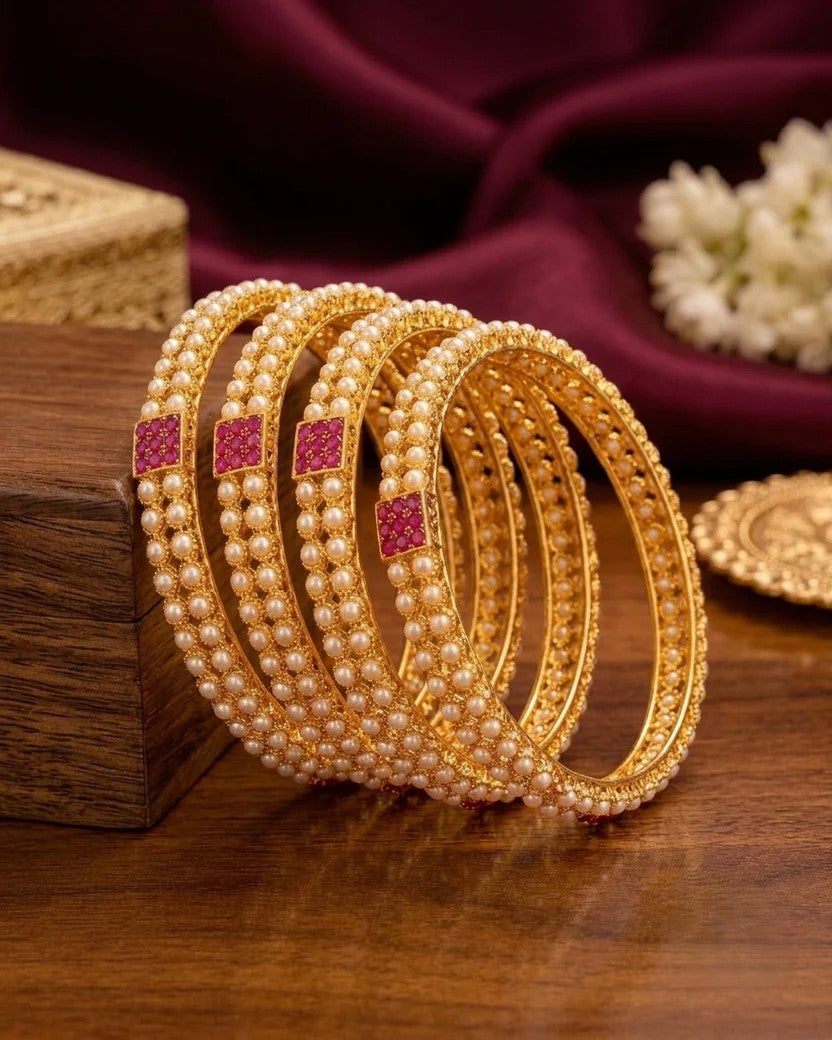 Rashi Bangles (Set of 4)