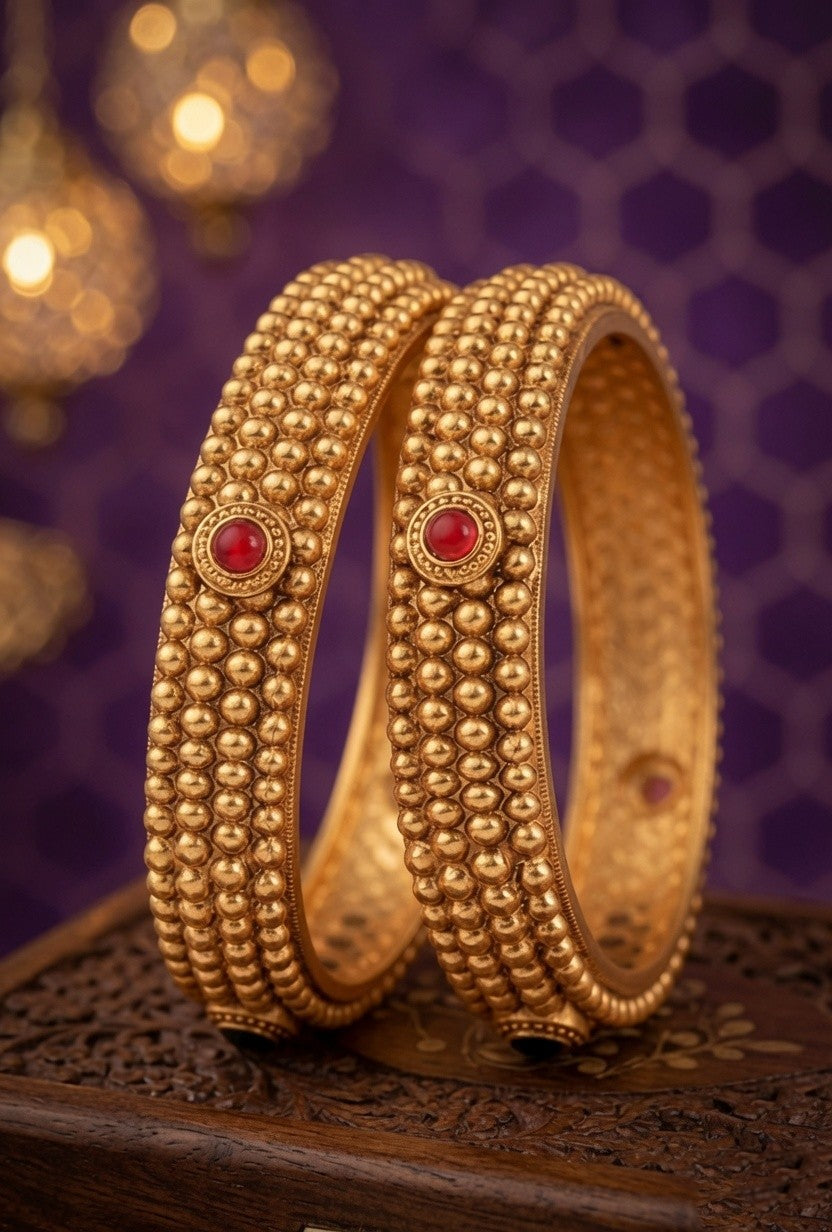 Rajatvahini Bangles (Set of 2)