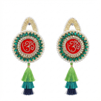 Om Door Hanging Stone Design (Set of 2)