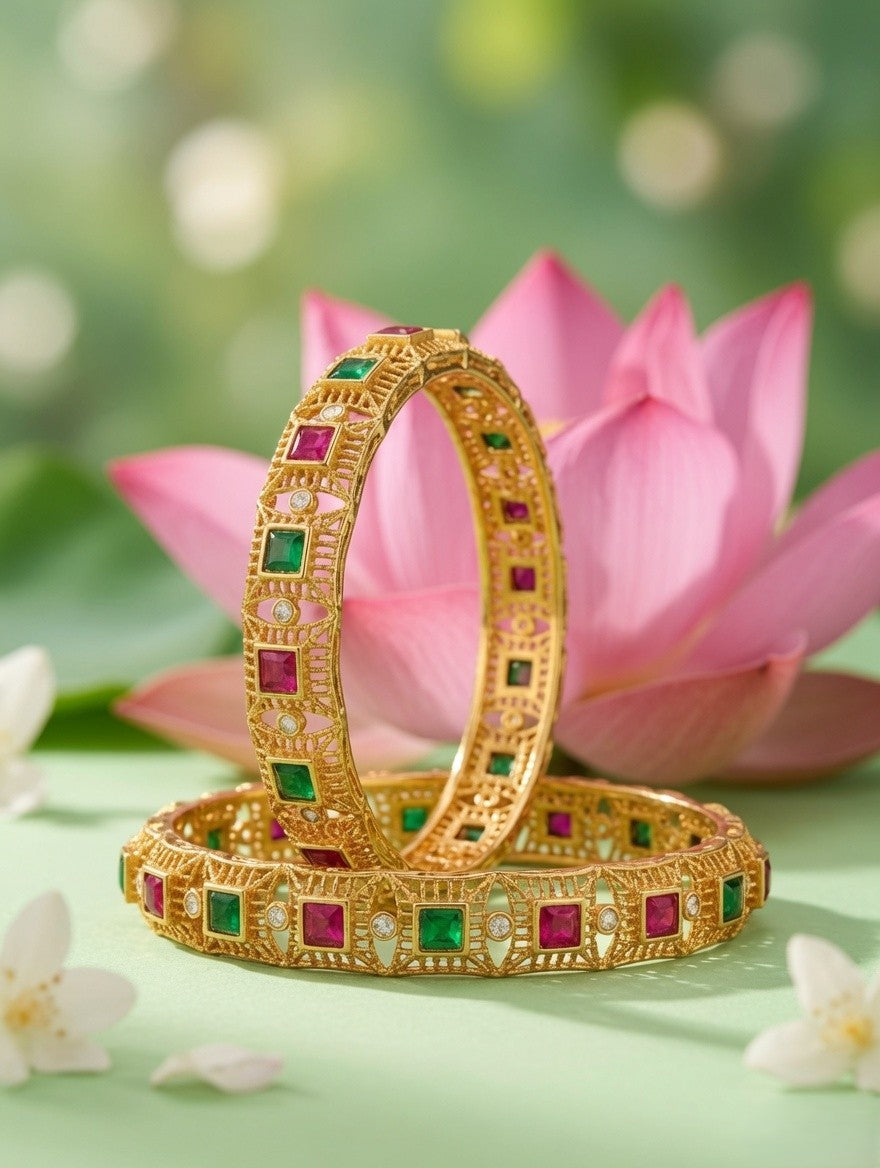 Leena Bangles (Set of 2)