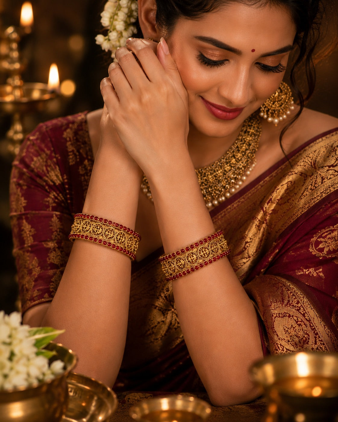 Rupashilpa Bangles (Set of 2)