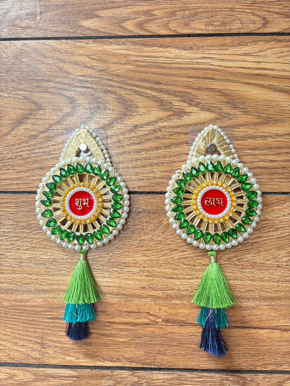 Subh Labh Door Hanging Latkan (Set of 2)