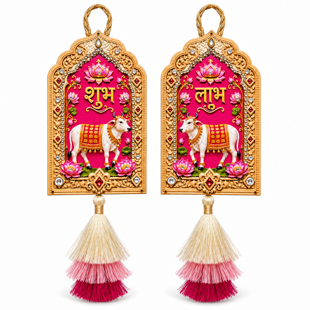 Shubh Aarambh Door Hangings – Set of 2