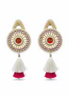Shubh Labh Hanging Latkan | Circular (Set of 2)