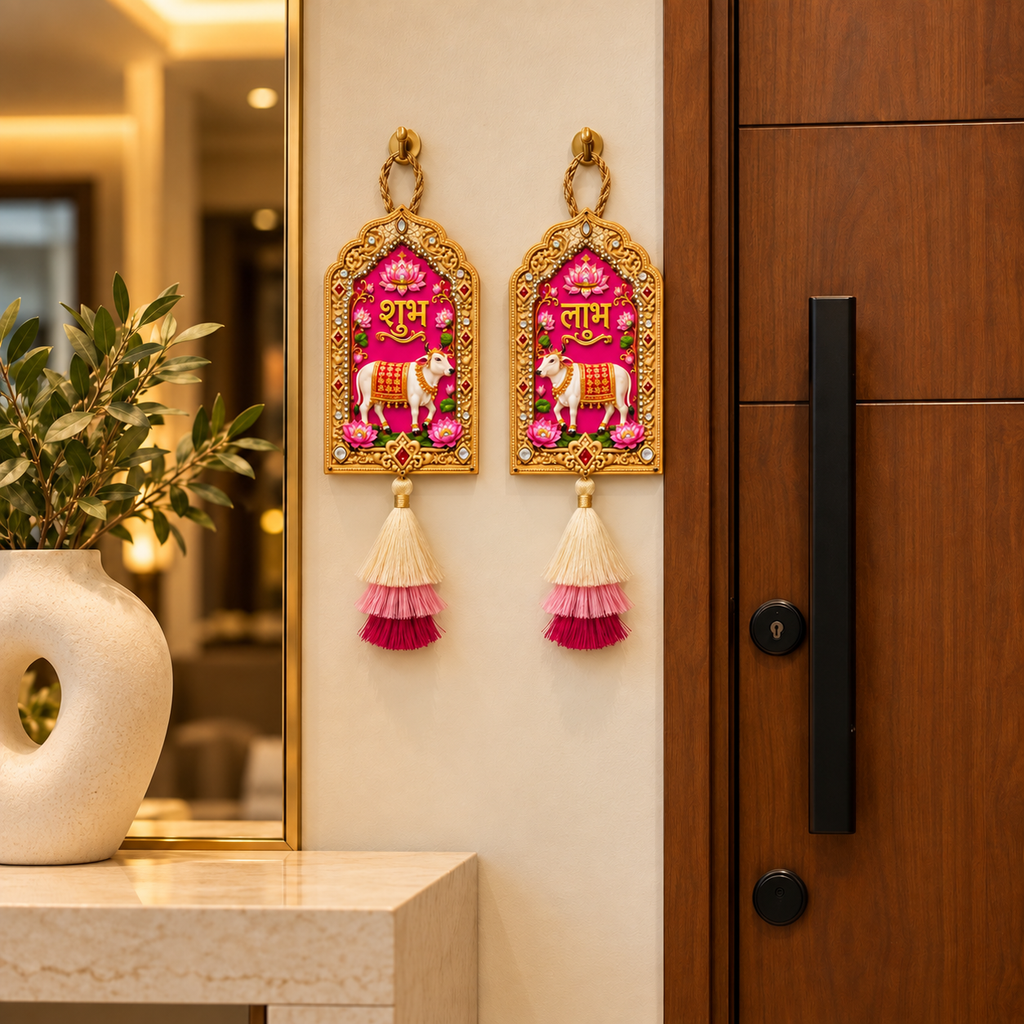 Shubh Aarambh Door Hangings – Set of 2