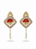Shubh Labh Hanging Latkan | Square Design (Set of 2)