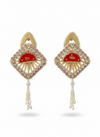 Shubh Labh Hanging Latkan | Square Design (Set of 2)