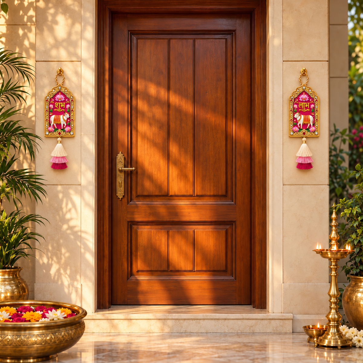 Shubh Aarambh Door Hangings – Set of 2
