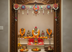 Shubh Labh Bandhanwar With Krishna Ji/Peacock/Evil Eye (42 Inch)