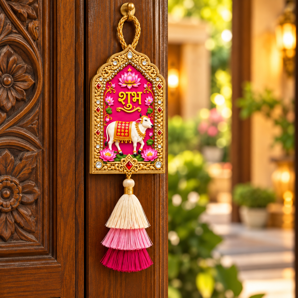 Shubh Aarambh Door Hangings – Set of 2