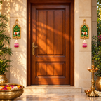 Mangalkarak Shubh Labh Door Hangings – Set of 2