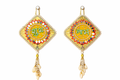 Shubh Labh Door Hanging 4.5 x 7.5 Inches (Set of 2)