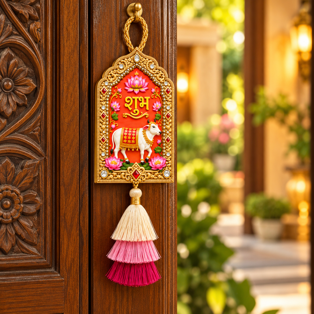 Mangalam Shubh Labh Door Hangings – Set of 2
