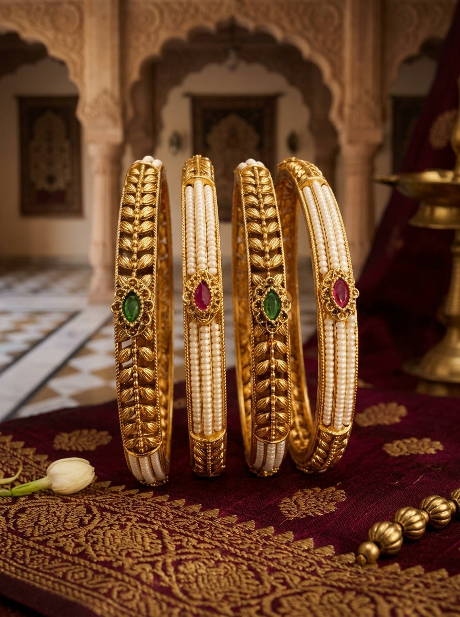 Anshika Bangles • Set of 4