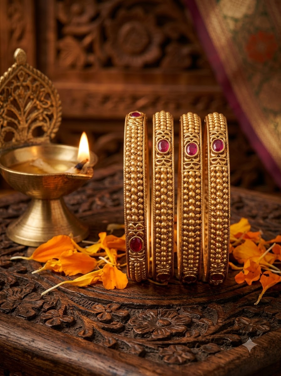Preeti Bangles · Set of 4