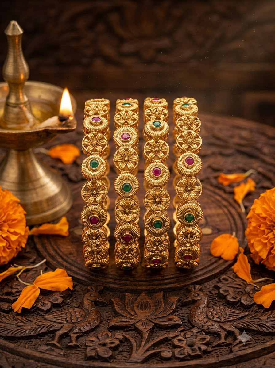 Urvashi Bangles · Set of 4