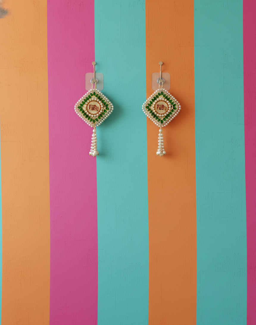 Riddhi Siddhi Traditional Door Hanging (Set of 2)