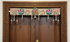 Shubh Labh Bandhanwar With Lotus For Mandir/Festivals (42 Inch)