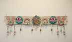 Shubh Labh Bandhanwar With Lotus For Mandir/Festivals (42 Inch)