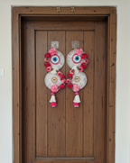 Designer Evil Eye Latkan for Main Door (Set of 2)