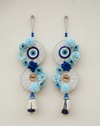 Premium Evil Eye Riddhi Siddhi Wall Decor Pair Latkan (Set of 2)