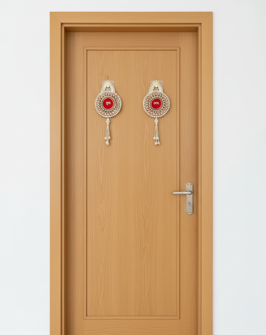 Shubh Labh Hanging Latkan (Set of 2)