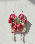 Evil Eye Floral Door Hanging Latkan  (Set of 2)