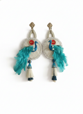 Peacock Shubh Labh Door Hanging (Set of 2)