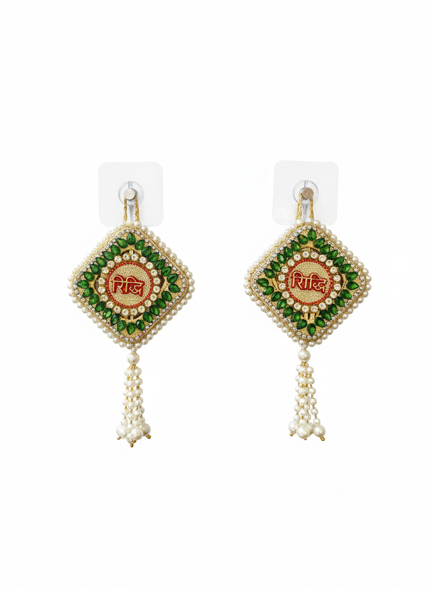 Riddhi Siddhi Traditional Door Hanging (Set of 2)