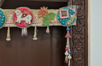 Shubh Labh Bandhanwar With Radha Krishna JI For Mandir/Festivals (42 Inch)