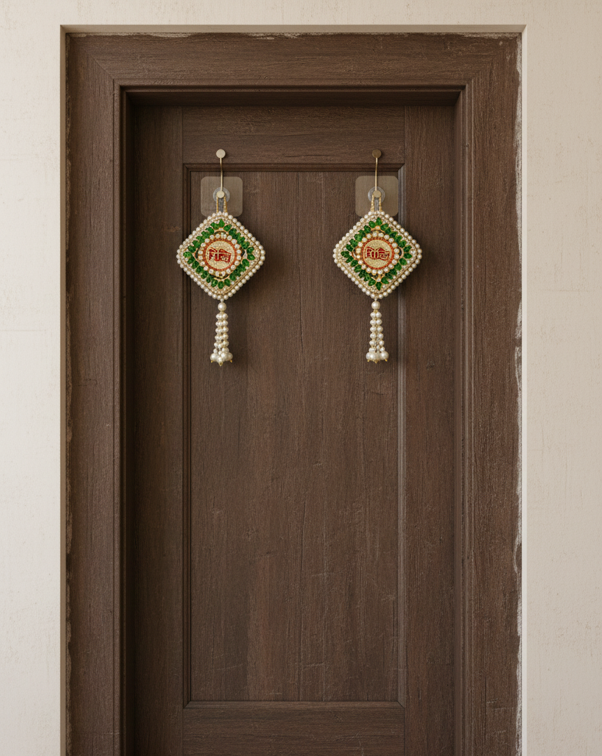 Riddhi Siddhi Traditional Door Hanging (Set of 2)
