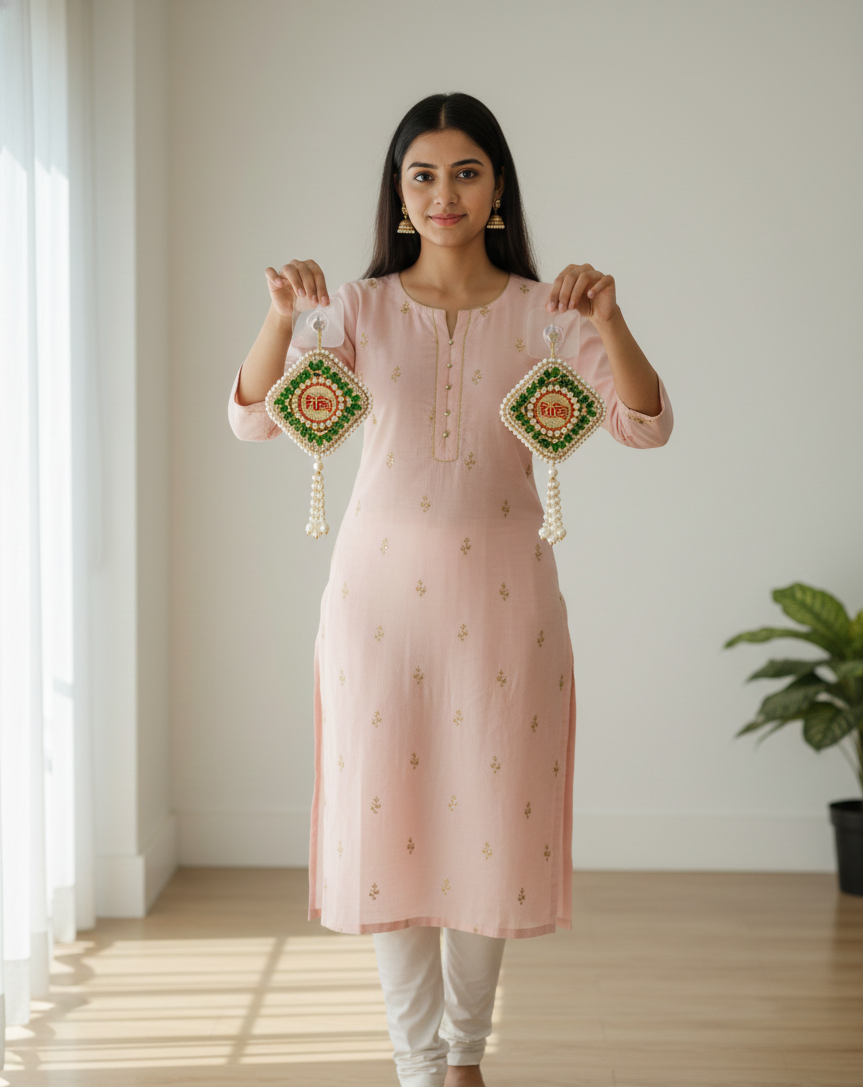 Riddhi Siddhi Traditional Door Hanging (Set of 2)