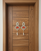 Handmade Shubh Labh Door Hanging (Set of 2)