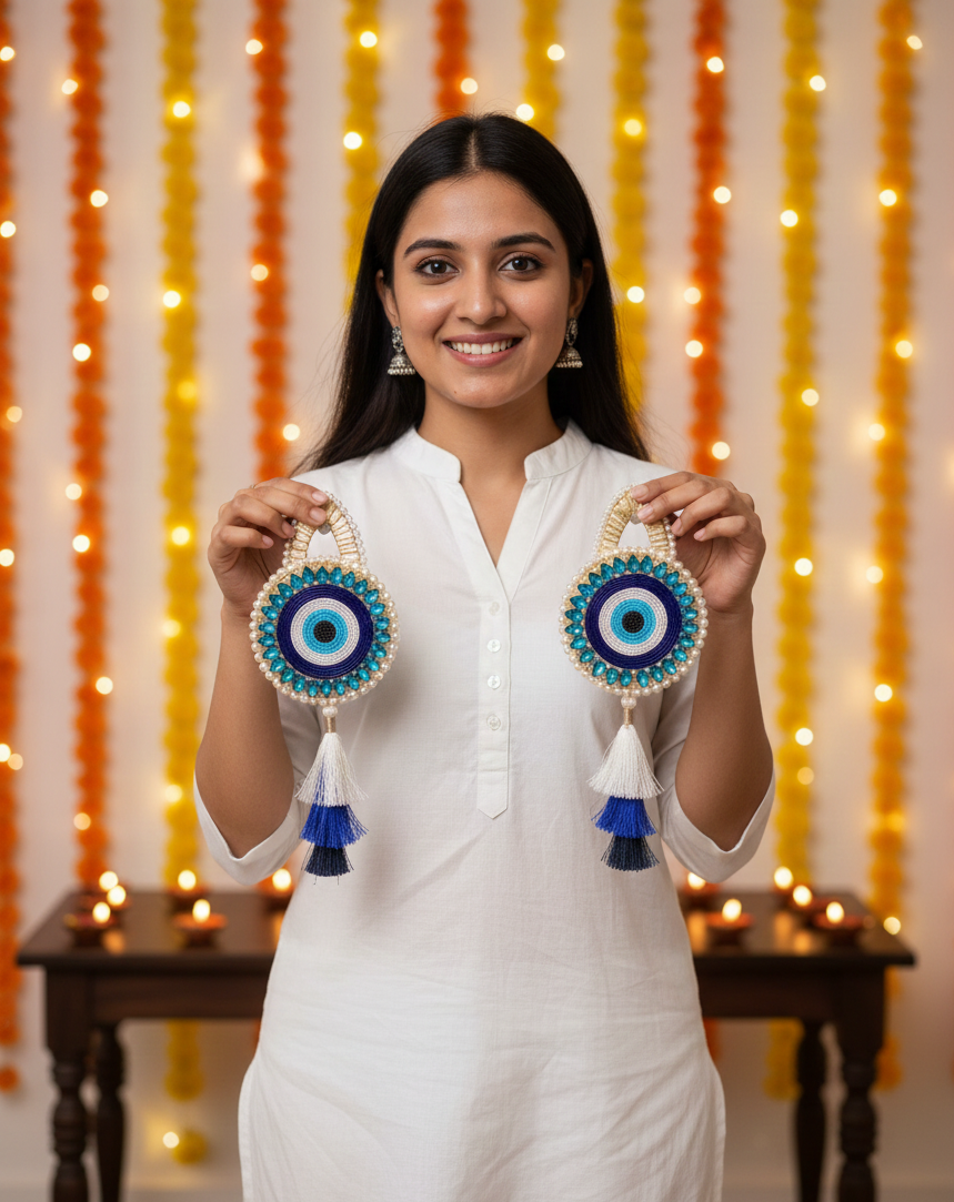 Evil Eye Door Hanging  (Set of 2)