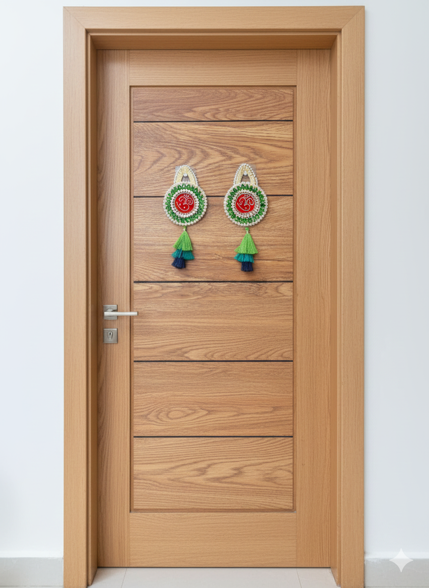 Om Door Hanging Latkan  (Set of 2)