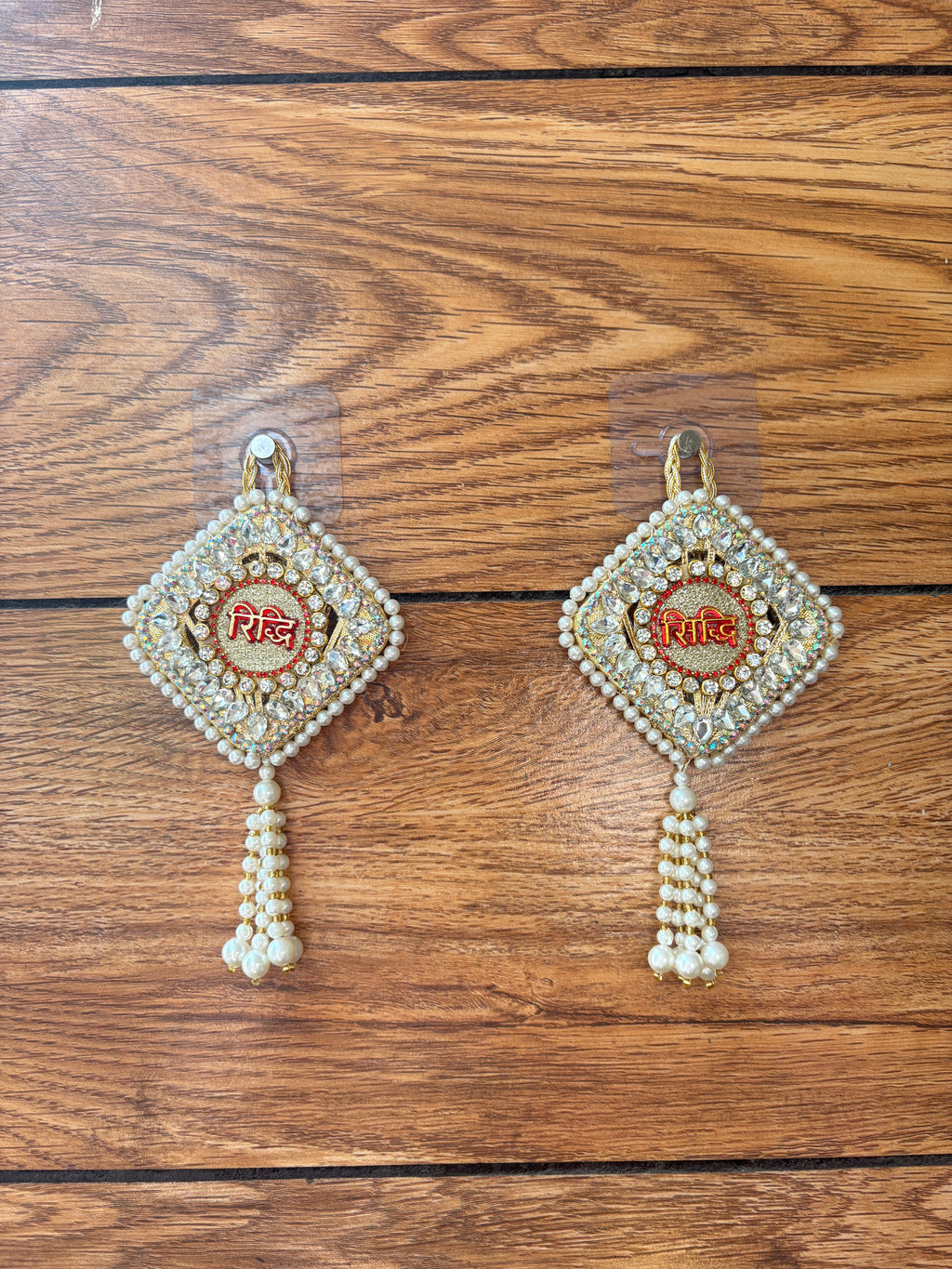 Riddhi Siddhi Decorative Wall Hanging (Set of 2)