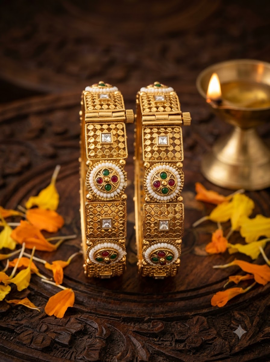 Neelam Bangles · Set of 2