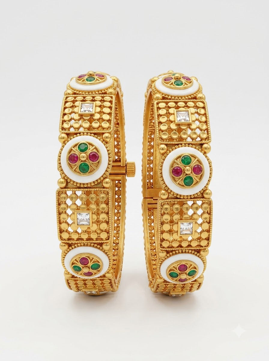 Neelam Bangles · Set of 2