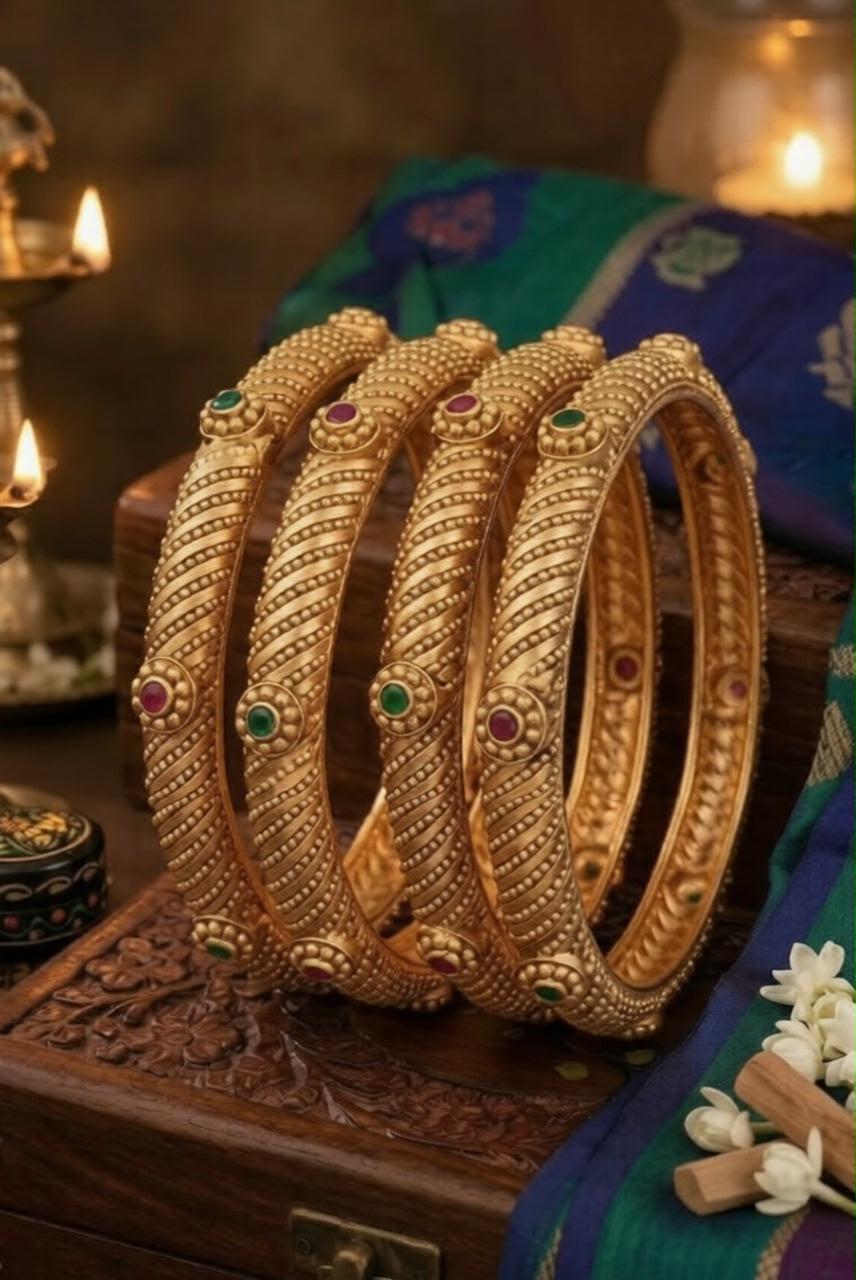 Srishti Bangles (Set of 4)