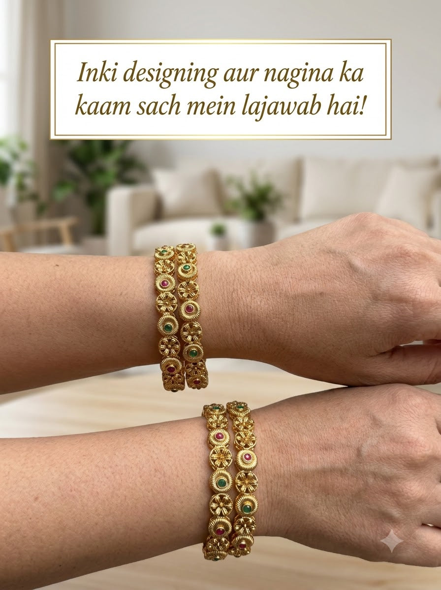 Urvashi Bangles · Set of 4