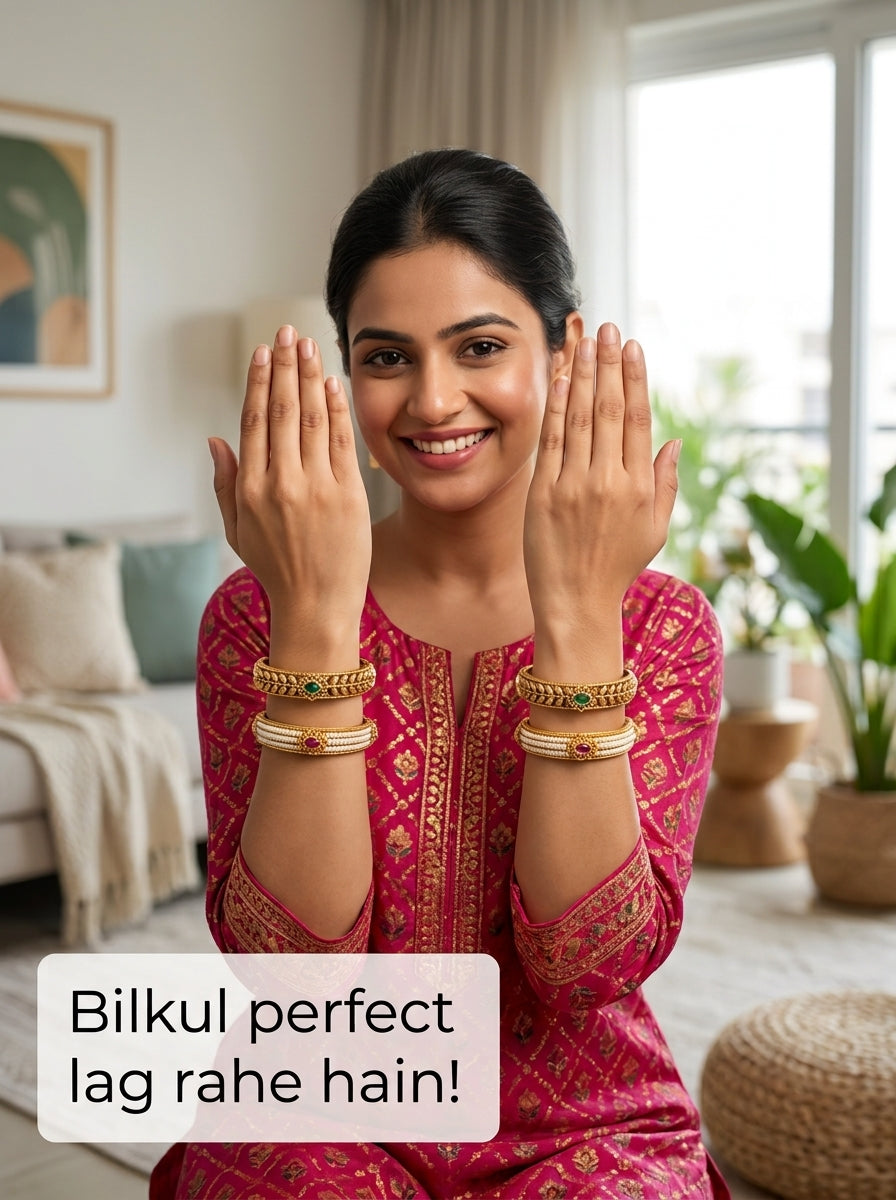 Anshika Bangles • Set of 4