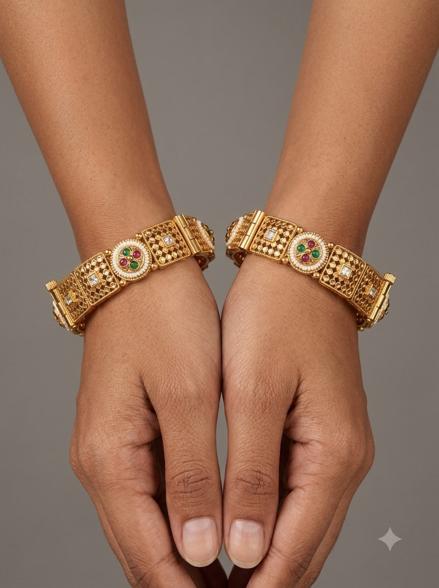 Neelam Bangles · Set of 2