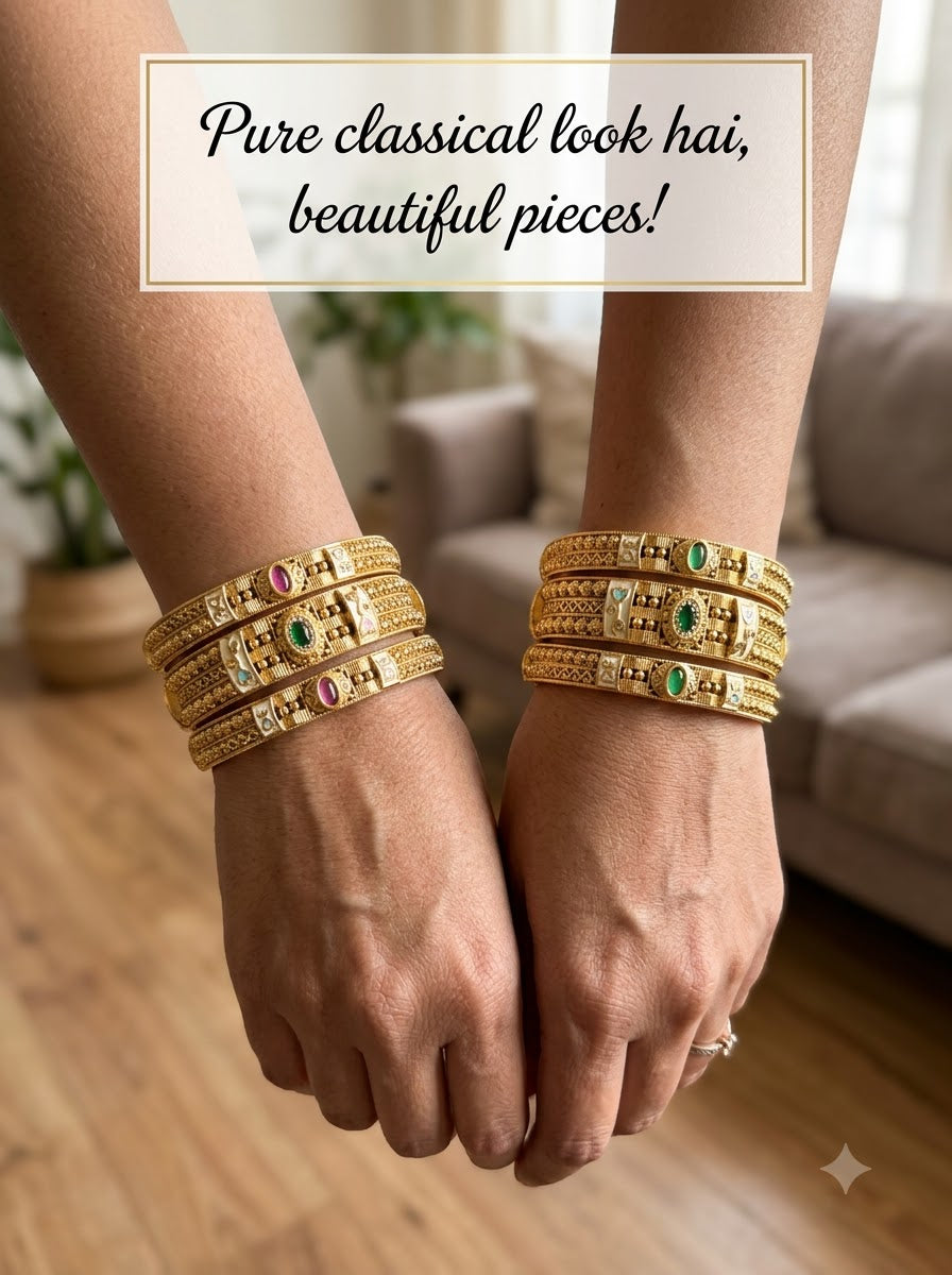 Niharika Bangles · Set of 6